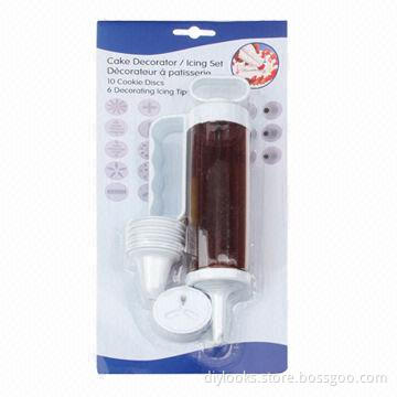 White Butter Gun Bakest, Made of Plastic